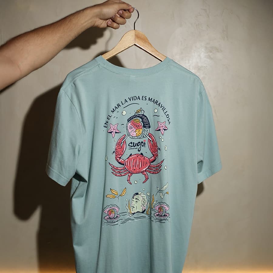 T-shirt Underwater - El Cangrejo