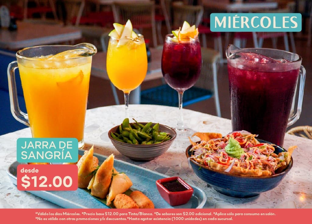 Miercoles Jarra Sangria
